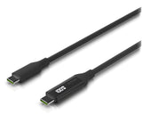 Braided Power And Data Cable  With A Double-Sided Charge