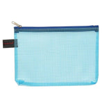 Foldersys Bolsa Con Cremallera A6 Azul - Material De Oficina