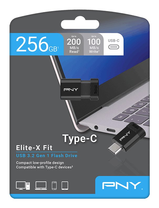 Pendrive 256gb Elite-X Usb-C 3.2 P-Fdi256exfitc-Ge