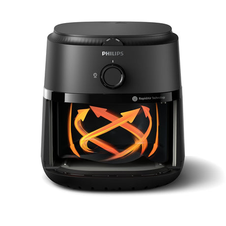EAN 8720389033827 - Philips 1000 series NA120/00 freidora Sencillo 4,2 L Independiente 1500 W Freidora de aire caliente Gris imagen 2