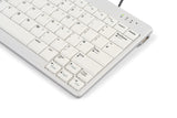 Bakkerelkhuizen Ultraboard 950 V2 Teclado Oficina Usb Qwerty Inglés Del Reino Unido Gris Oscuro, Gris Claro