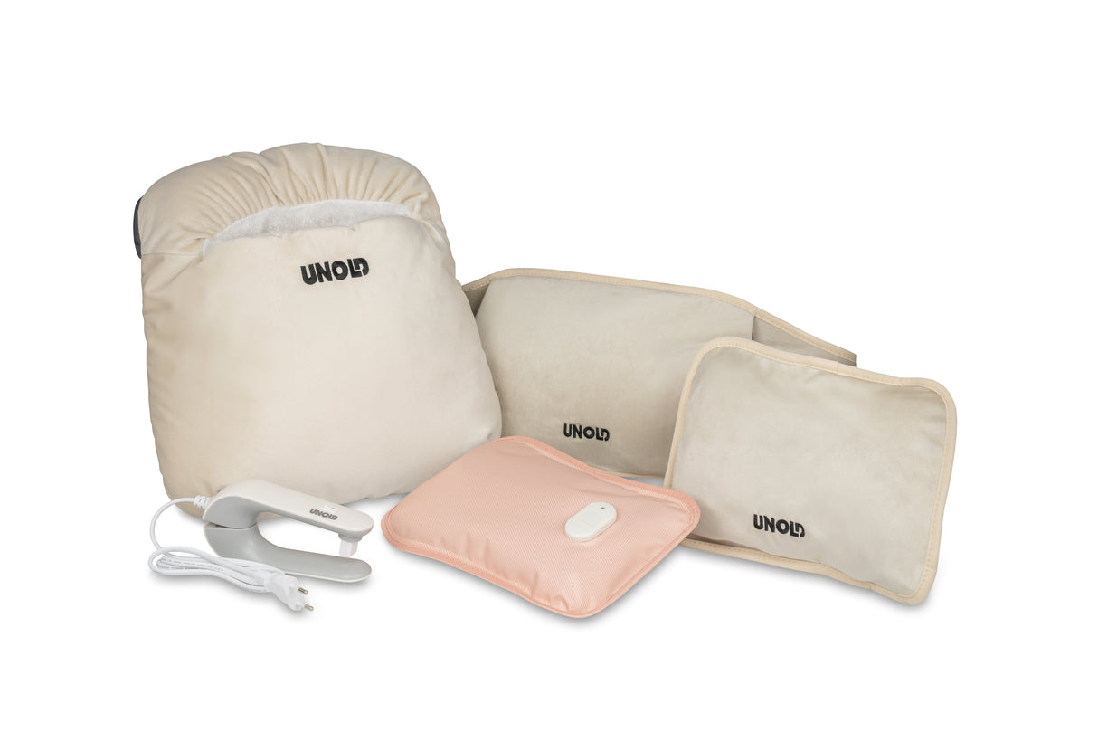 Unold 86020  Wärmi Premium Set Elektrische Wärmflasche    Beige