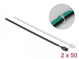 Delock Bridas Reutilizables L 180 X B 3,6 Mm 100 Piezas