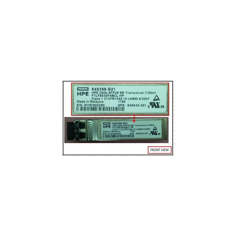 25gb Sfp28 Short Reach  Transceiver Module Sr (100m)