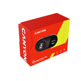Canyon Dashcam Dvr25 Wqhd 2.5k Wifi App Sd-Card Bk Retail