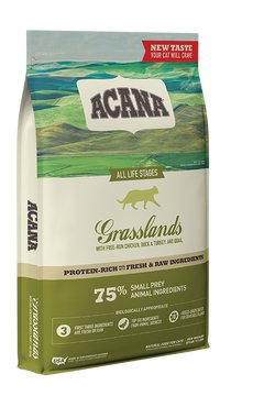 EAN 0064992714727 - Acana Grasslands alimento seco para gatos 4,5 kg Adulto Pollo imagen 1