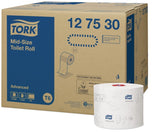 Tork Papel Higiénico Midi T6 Advanced 2-Lagig Recyclingpapier, 27 Rollos