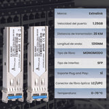 Extralink Sfp 1.25g 1310nm 20km Sm Dom 2-Pack