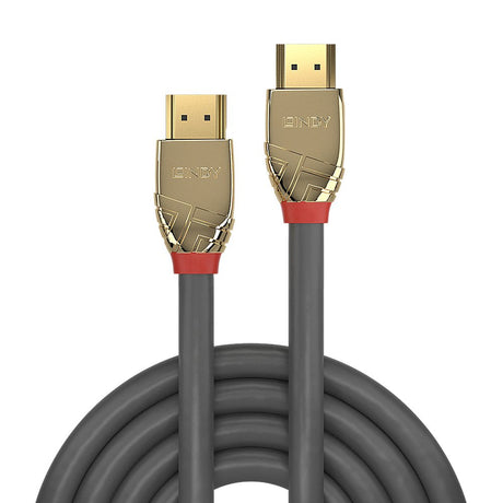 EAN 4002888378642 - Lindy 37864 cable HDMI 5 m HDMI tipo A (Estándar) Oro, Gris imagen 2