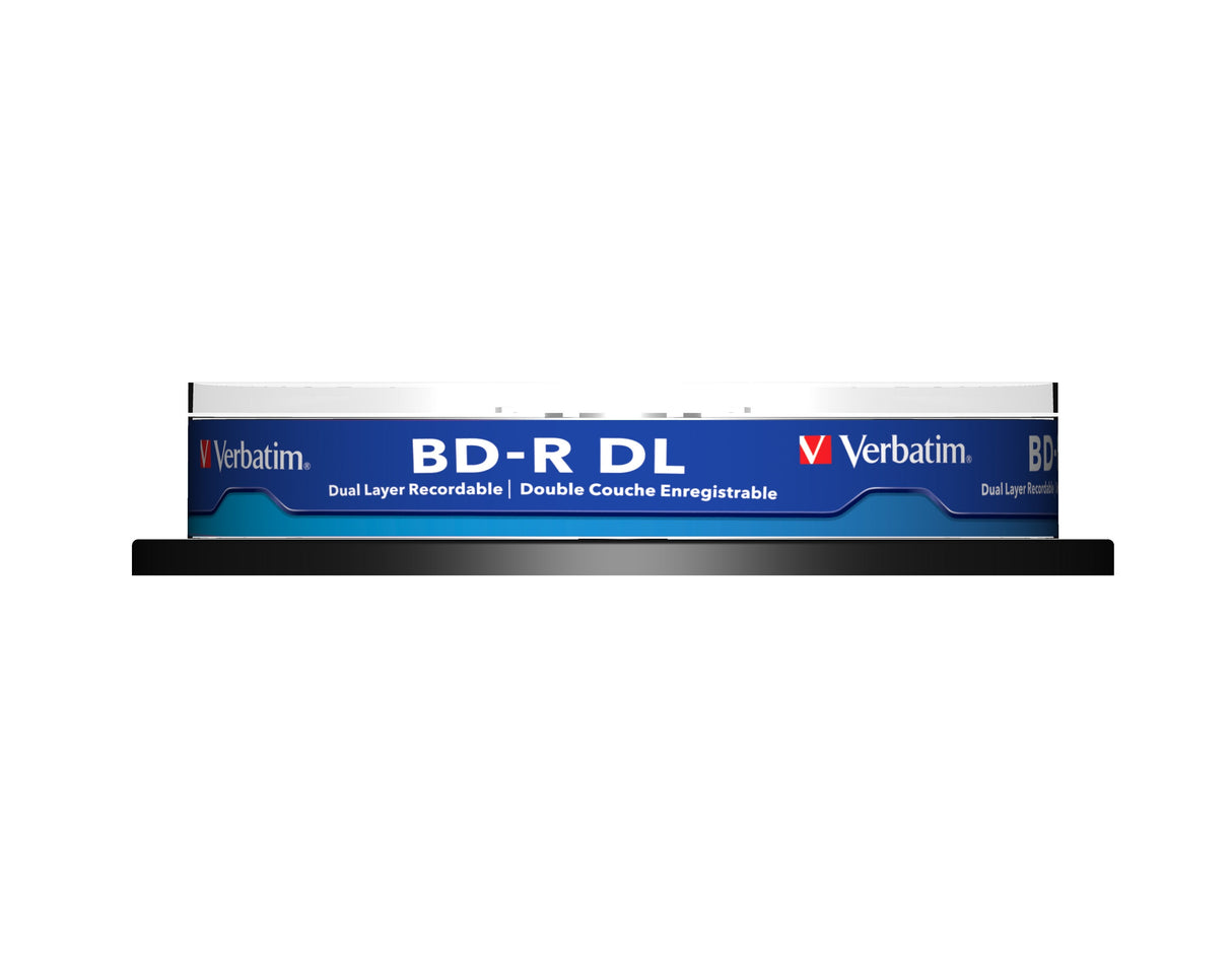 Verbatim  Disco Blu-Ray Lectura/Escritura (Bd) Bd-R 50 Gb 10 Pieza(S) 43746