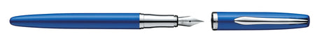 EAN 4012700821843 - Pelikan Jazz Noble Elegance P36 pluma estilográfica Sistema de carga por cartucho Azul, Plata 1 pieza(s) imagen 4