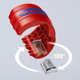 Cortatubos Bix® Para Tubos De Plástico Y Manguitos De Sellado 902210b Knipex