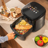 Freidora De Aire Cecotec Cecofry&Grill Smokin'Prime 8500 Sencillo 8,5 L Independiente 2300 W  Caliente Negro