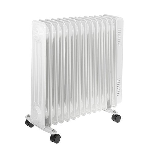Radiador  Adler Ad 7818 2500 W De Aceite Eléctrico Blanco