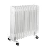 Radiador  Adler Ad 7818 2500 W De Aceite Eléctrico Blanco