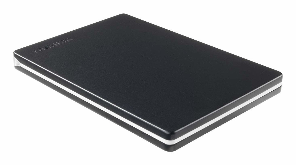 Disco Externo Hdd Toshiba Canvio Slim 2tb Black Ext  2.5 Usb3.0 Alu Finish            In