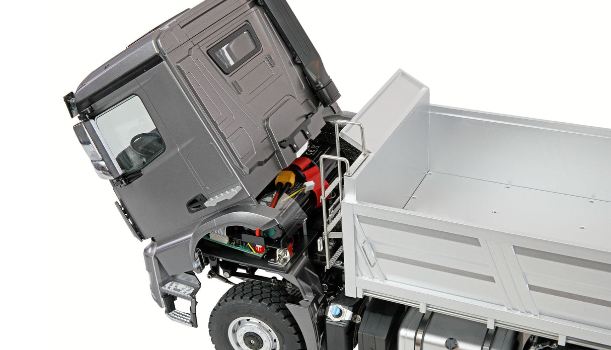 Amewi Mercedes Arocs Muldenkipper 6x6 1:14 Rtr Anthrazit 14+