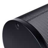 Deli Papelera Mediana Metalica 266x218x280mm Negro
