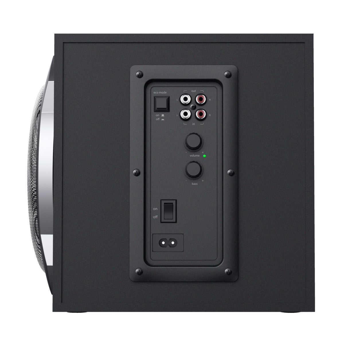 Trust Altavoces Tytan 2.1, 60w Rms, Control Volumen, Jack 3.5mm, Negro
