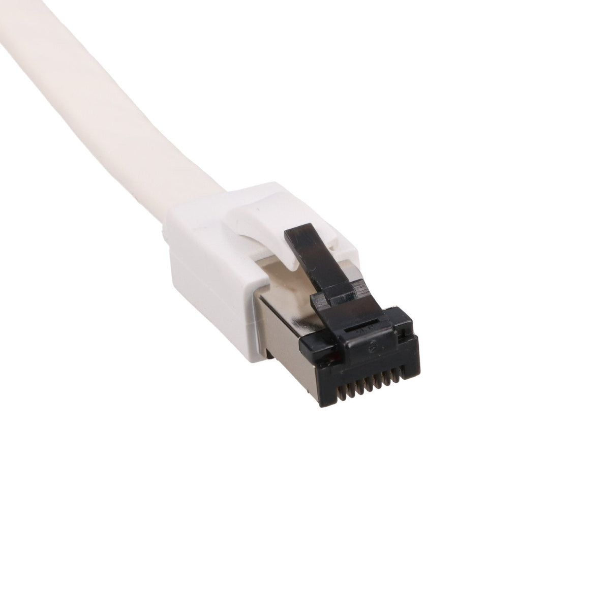Extralink Lan Patchcord Cat.8 U Ftp 15m 40g Flat Shielded Foiled Twisted Pair Bare Copper White