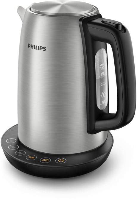 EAN 8710103825302 - Philips Avance Collection HD9359/90 tetera eléctrica 1,7 L 2200 W Negro, Metálico imagen 2