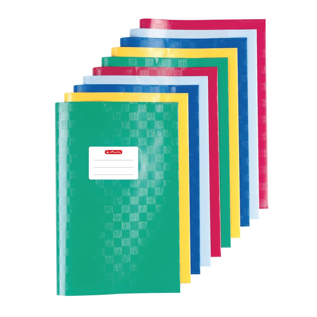 Fundas Para Cuadernos Herlitz A4 Pack De 10 Colores Surtidos
