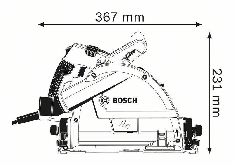 Bosch Sierra De Inmersión Gkt 55 Gce Professional, Sierra Circular Manual 0601675000