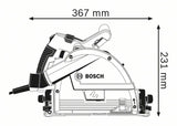 EAN 3165140607742 - Bosch 0 601 675 000 sierra circular portátil 16,5 cm 6250 RPM 1400 W imagen 2