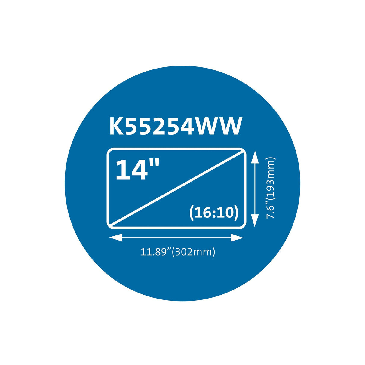 EAN 0085896552543 - Kensington K55254WW filtro para monitor 35,6 cm (14") Portátil imagen 6