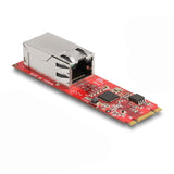 Delock Convertidor M.2 Tecla B+M Macho A 1 X Rj45 2,5 Gigabit Lan Puerto Horizontal