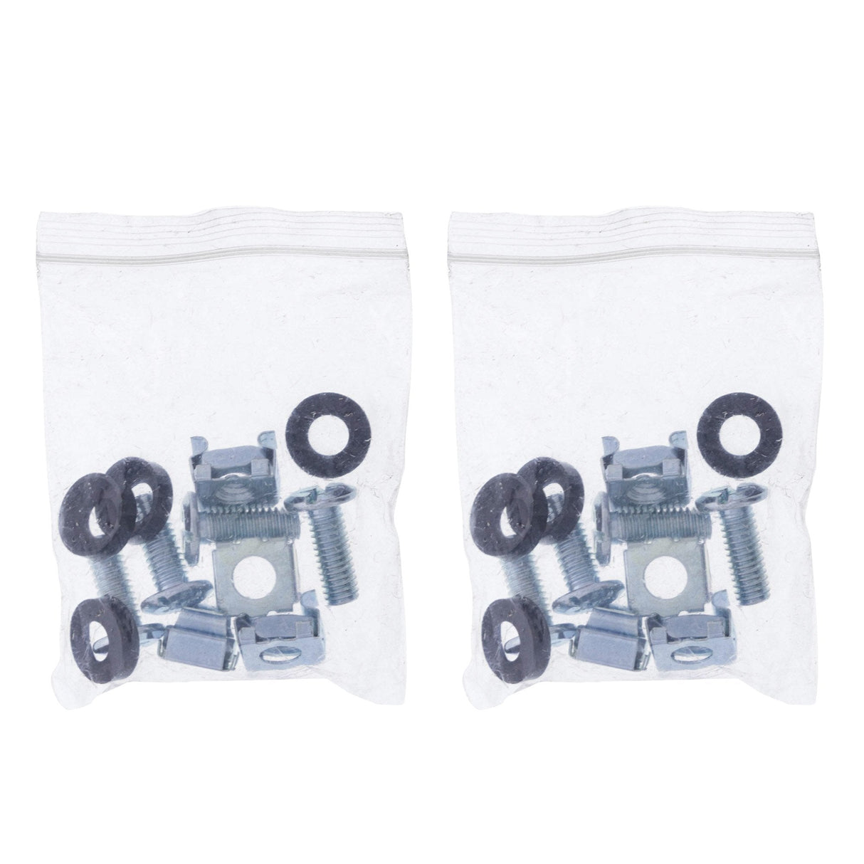 Inline® 19" Circuit Breaker Strip 3u, With Top-Hat Rail, Negro