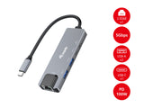 EAN 4015867239308 - Equip 133496 base para portátil y replicador de puertos Alámbrico USB 3.2 Gen 1 (3.1 Gen 1) Type-C Gris imagen 6