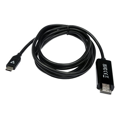 EAN 0662919111651 - V7 V7UCHDMI-2M adaptador de cable de vídeo USB Tipo C HDMI Negro imagen 5