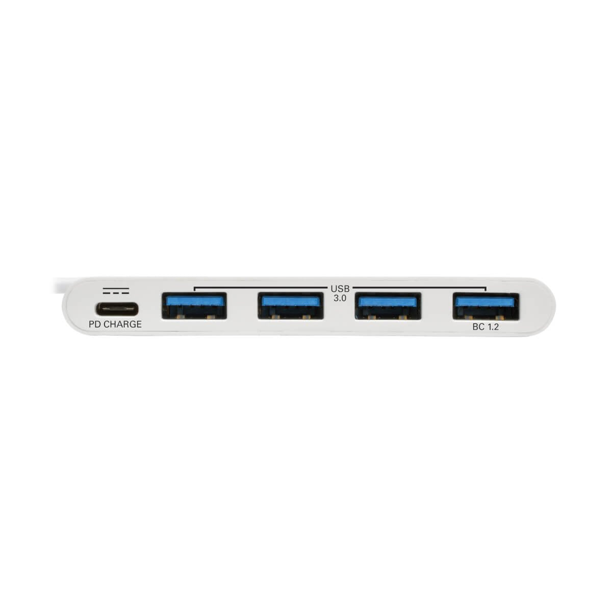 Eaton Tripp Lite 4-Port Usb-C Hub With Power Delivery Usb-C To 4x Usb-A Ports Usb 3.0 White