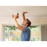 Black&Decker Dcd8-Qw Taladro Atornillador + Batería 7.2v