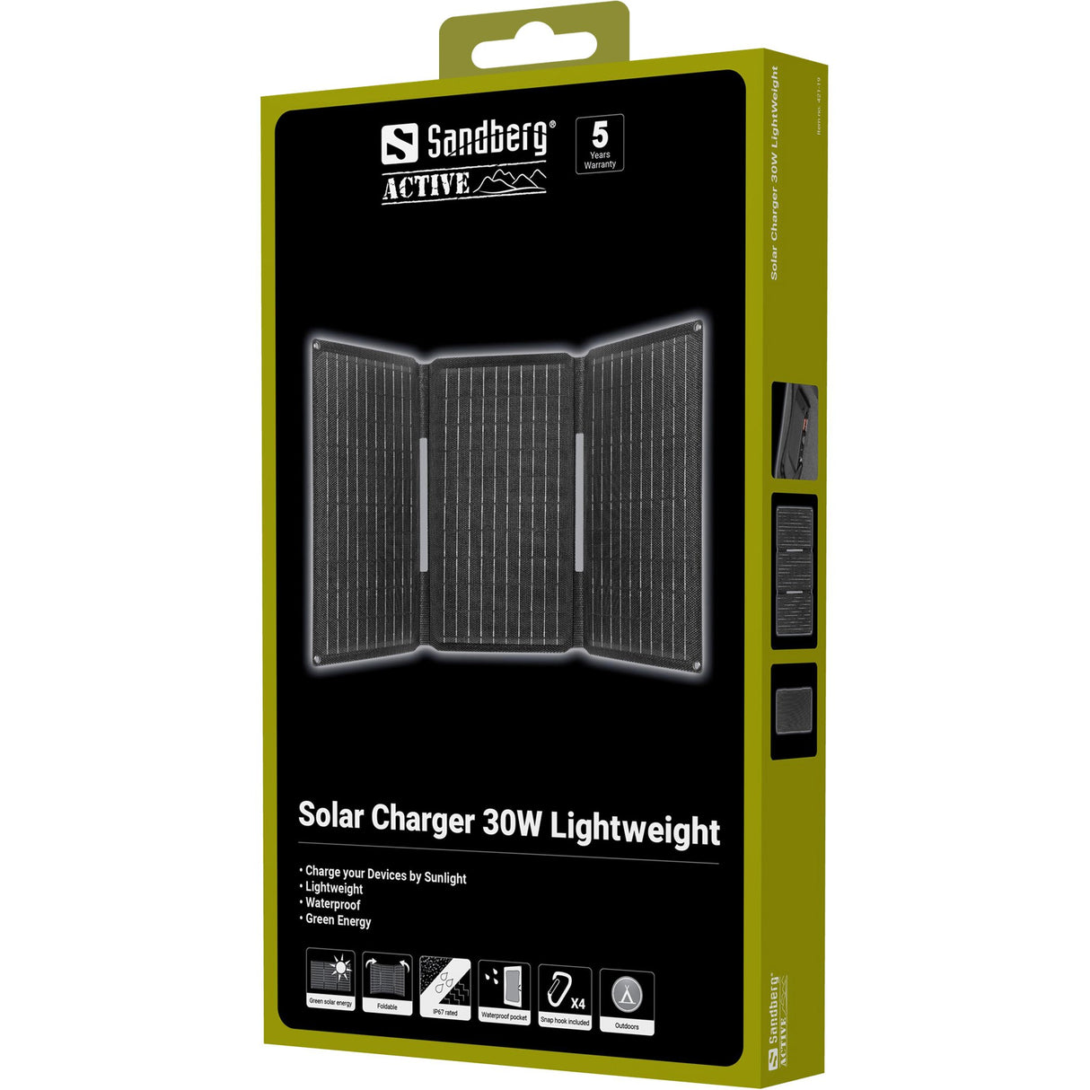EAN 5705730421198 - Sandberg 421-19 placa solar 30 W Silicio monocristalino imagen 7