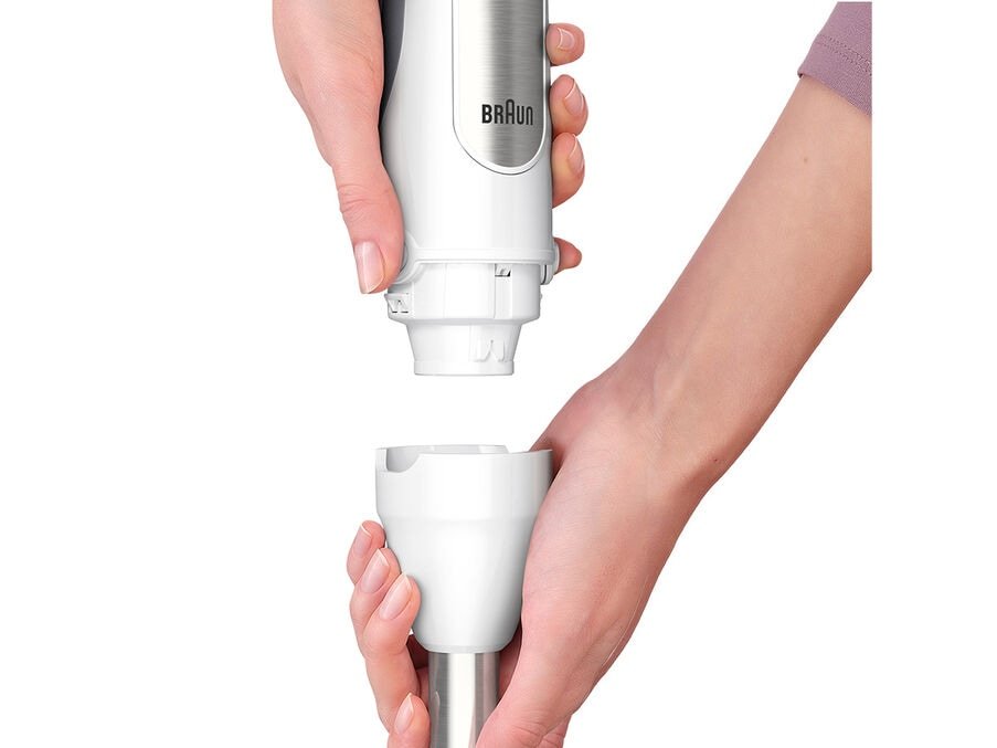 Batidora De Mano Braun Multiquick 7 Mq7020 Blanco/Acero Inoxidable Mq7020