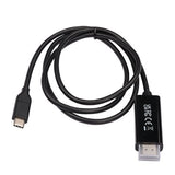 EAN 0662919111644 - V7 V7UCHDMI-1M adaptador de cable de vídeo USB Type-C 3.2 Gen 1 HDMI Negro imagen 4