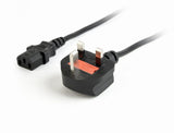 Gembird Pc-187 Uk Power Cord (C13), 5 A, 6 Ft