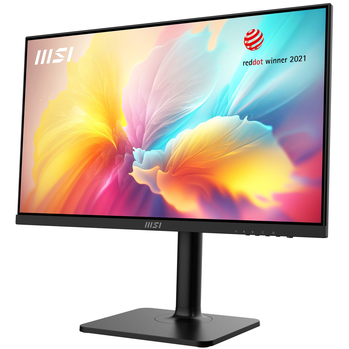 Msi Monitor Modern Md2412p. 23.8 (60cm). Plano. Ips. 1920x1080 (Fhd). 100hz. Negro