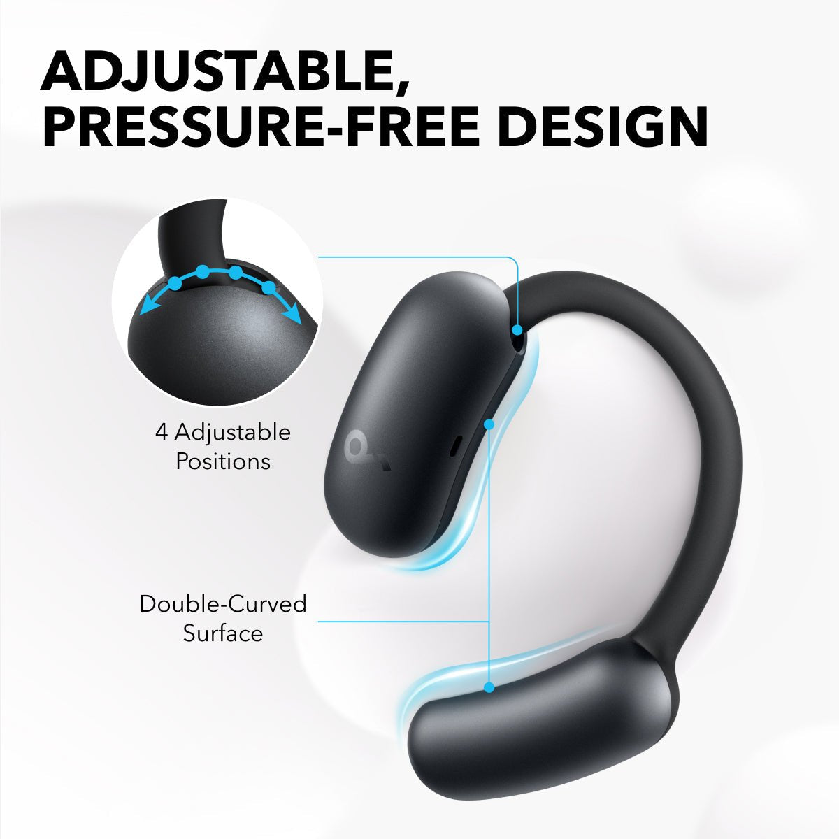 EAN 0194644298876 - Soundcore AeroFit 2 Auriculares Inalámbrico De oreja abierta Llamadas/Música/Deporte/Uso diario Bluetooth imagen 3