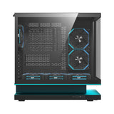 Caja Semitorre Atx Floatron F1 A-Rgb Negro Darkflash Int: 3x2'5, 2x3'5 / 1xusb-C, 2xusb3.0 / Audio Hd In/Out / Negro