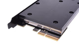 Tarjeta Controleur Pcie 3.0 4x Alphacool Eisblock Hdx-3 Con Waterblock Para Nvme M.2