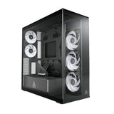 Caja Pc Arctic Xtender Vg  (Negro, Tempered Glass X 2, Klar-Glas) Acpcc00024a
