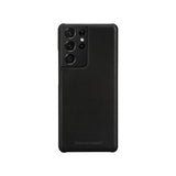 Dbramante1928 Lynge Funda Con Tapa Para Teléfono Móvil Cuero De Grano Entero Negro Para Samsung Galaxy S21 Ultra 5g