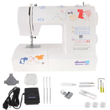 EAN 5902022181345 - Łucznik LAURA 555 máquina de coser Máquina de coser semiautomática Eléctrico imagen 18