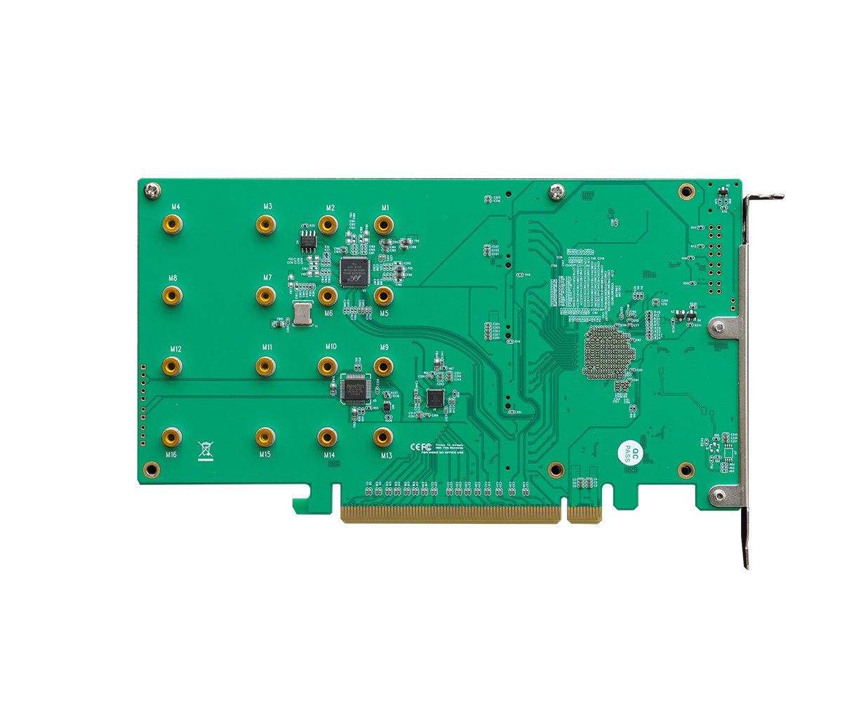 Highpoint Ssd7505 Pcie 4.0 > 4x M.2 Nvme Ssd, Tarjeta Raid Ssd7505