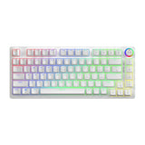 Klawiatura Mechaniczna Bezprzewodowa Phenix White Gateron Yellow, Abs