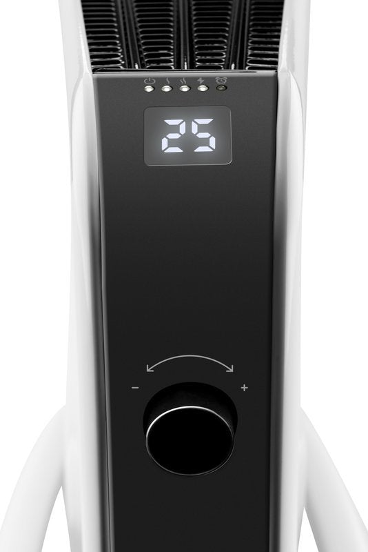 Eta Eta162490000 Calentador Convector, 3 Niveles De Potencia: 750w, 1250w, 2000w, Pantalla Led, Blanco