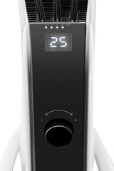 Eta Eta162490000 Calentador Convector, 3 Niveles De Potencia: 750w, 1250w, 2000w, Pantalla Led, Blanco